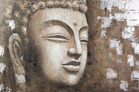 480x318 Gautam Buddha Oil Painting - Gautam Buddha Painting