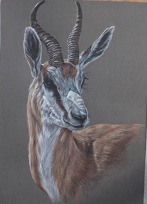 290x400 Uniqart February 2010 - Gazelle Painting
