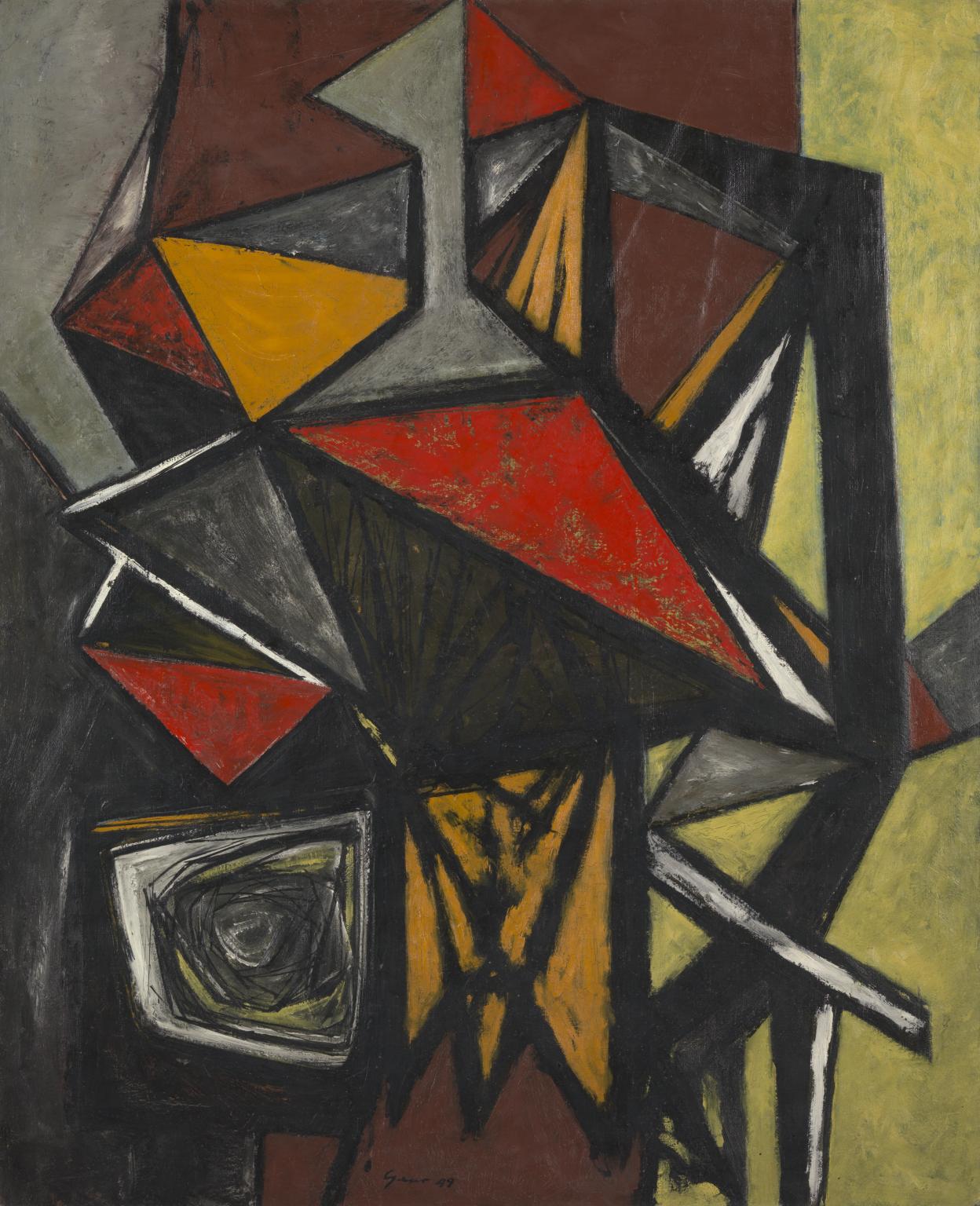 1248x1536 Interior', William Gear, 1949 Tate - Gear Painting