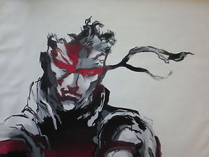 300x225 Metal Gear Solid Mgs Painting 28x16 In. Not A Print Or Poster - Gear Painting