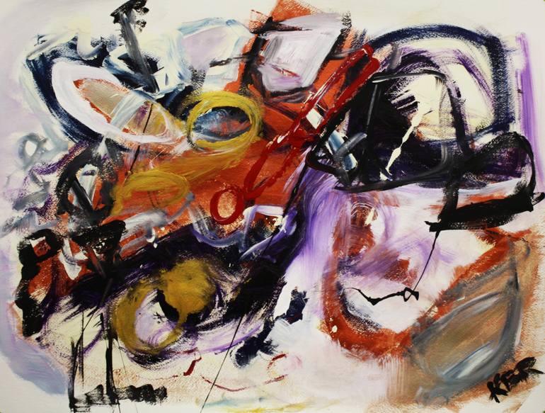 770x583 Saatchi Art In Gear - Gear Painting