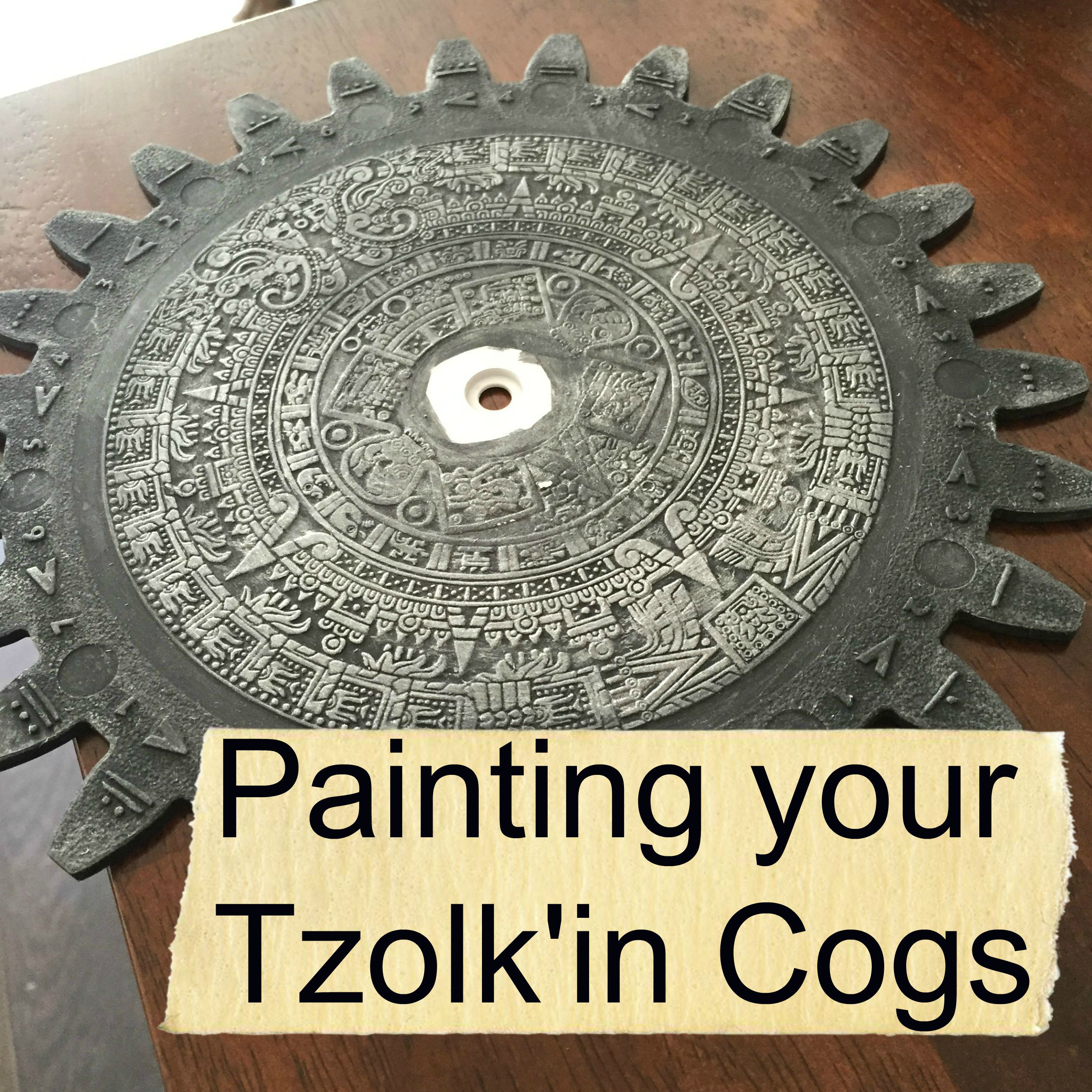 2345x2345 Tzolk'In Cogsgear Enhancement Board Game Geek Girl - Gear Painting