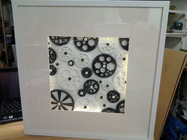 628x472 Gear Painting By Snille - Gear Painting