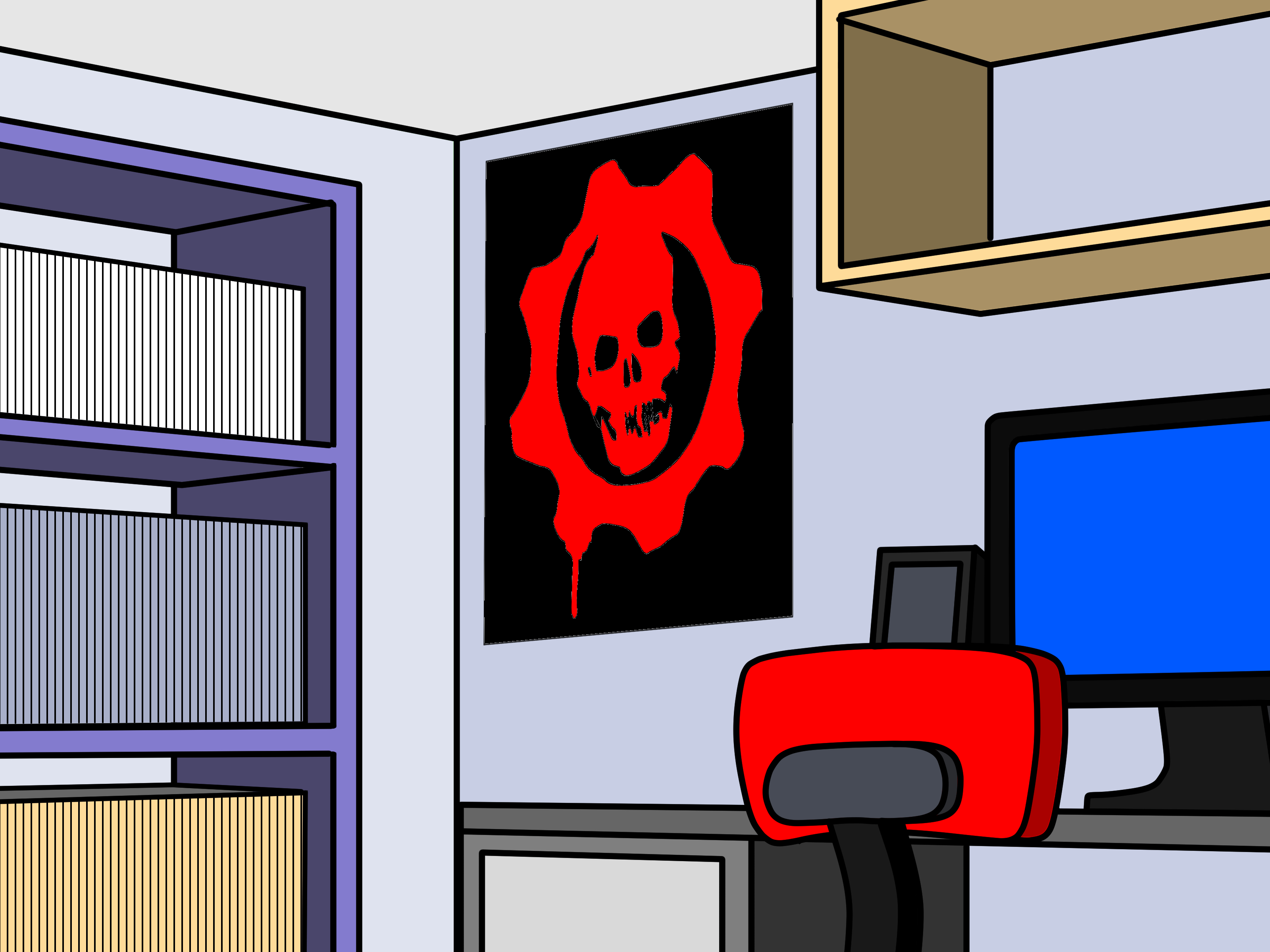 3200x2400 How To Spray Paint The Gears Of War Symbol 7 Steps - Gears Of War Painting