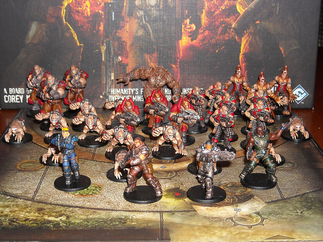 640x480 Painting, Complete - Gears Of War Painting