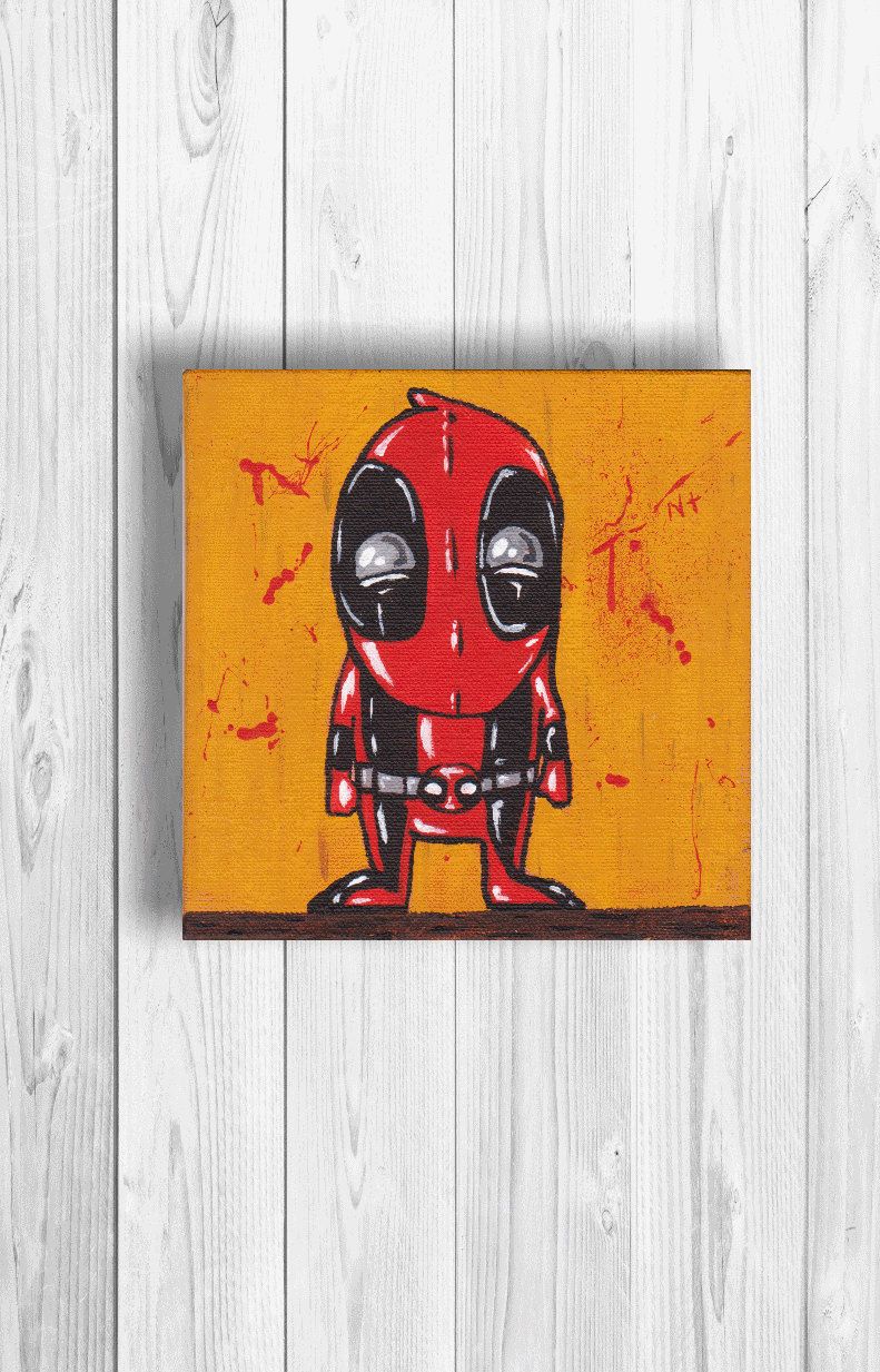 791x1233 Deadpool - Geek Painting