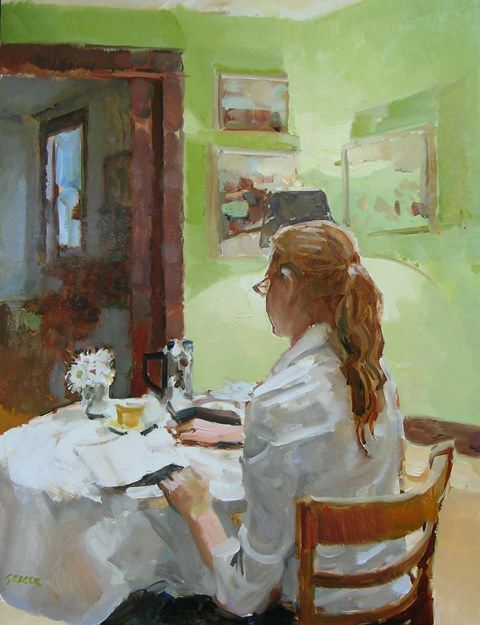 480x625 Night, 2004 - Geiger Painting