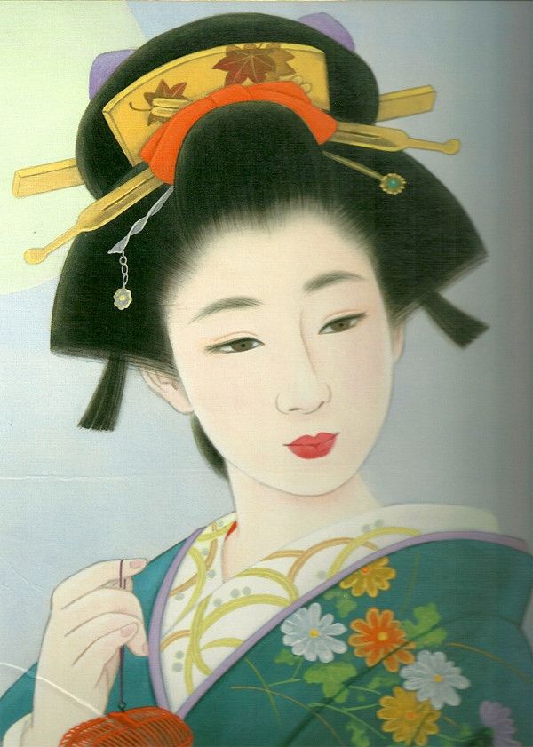 600x841 Mellow Monk's Green Tea Blog A Geisha Painting Japanese Prints - Geisha Painting