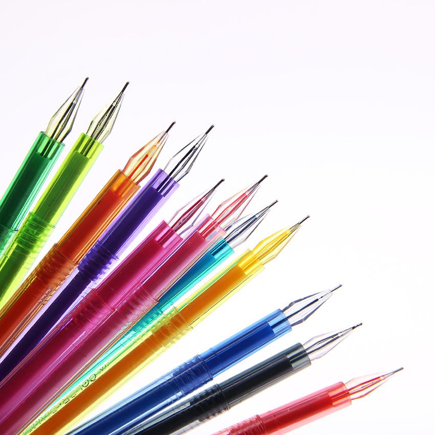 850x850 2018 Colored Gel Pen Girls Painting Pen Cartoon Fresh Candy Colors - Gel Pen Painting