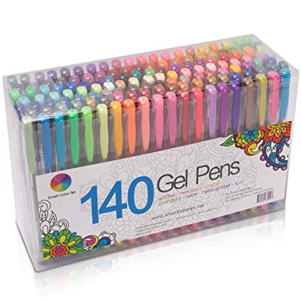425x425 Smart Color Art 140 Colors Gel Pens Set Gel Pen - Gel Pen Painting