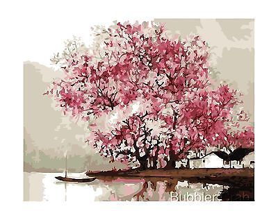 400x317 Paint By Numbers Kits 10900 Diy Gem Painting Pink Tree 16x20 - Gem Painting