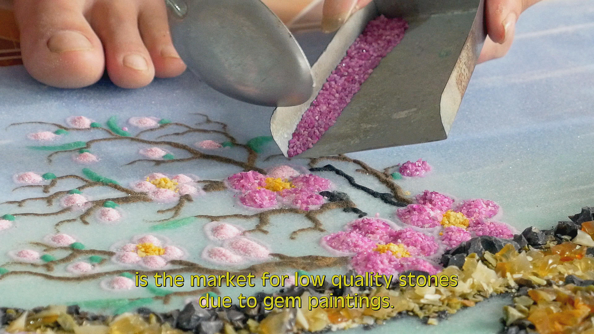 1920x1080 Viet Gems Tree Of Film - Gem Painting