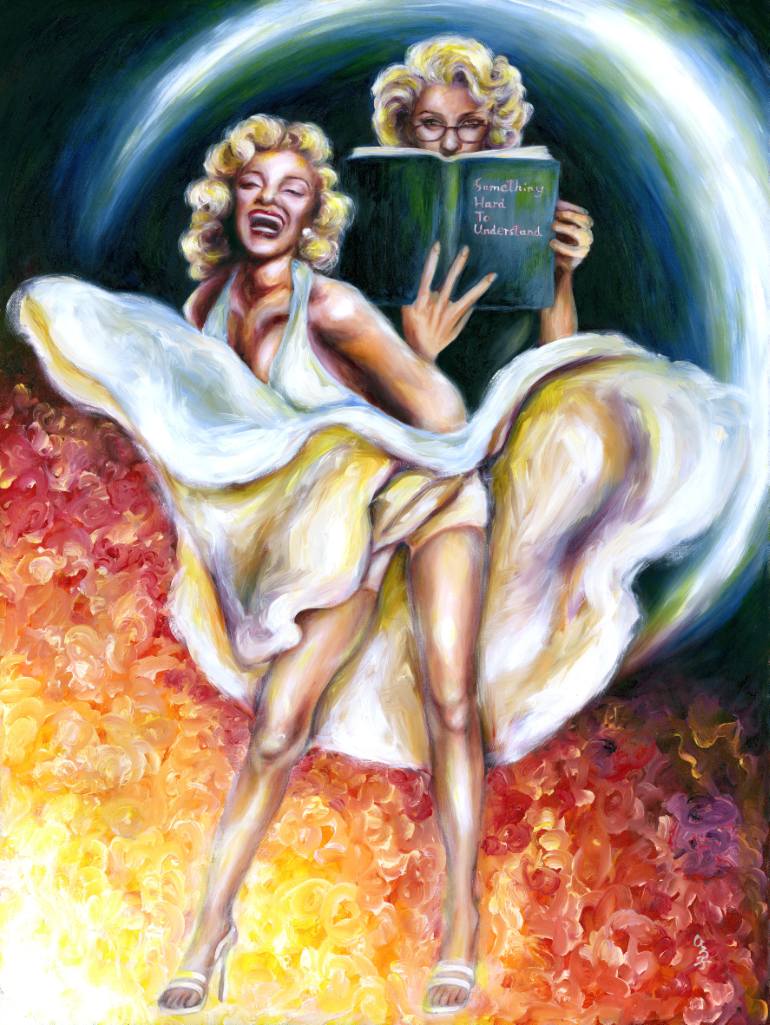 770x1025 Saatchi Art 12 Zodiac Signs Series - Gemini Painting