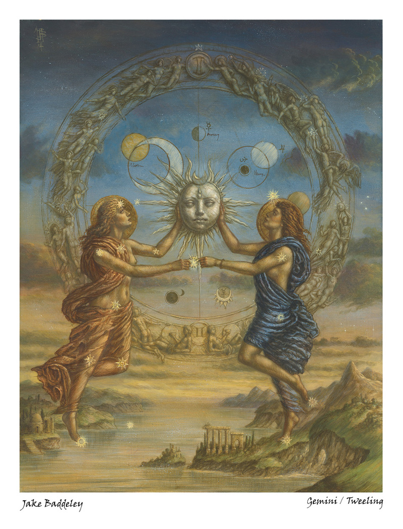 800x1049 Artwork By Jake Baddeley - Gemini Painting