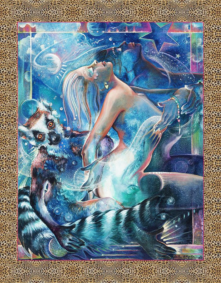 703x900 Gemini Painting - Gemini Painting