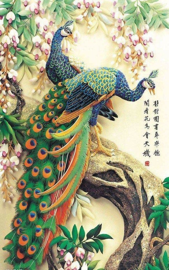 584x931 Gemstone Painting - Gemstone Art Painting