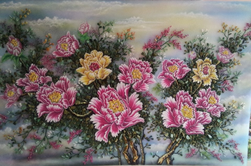 Gemstone Art Painting at PaintingValley.com | Explore collection of ...