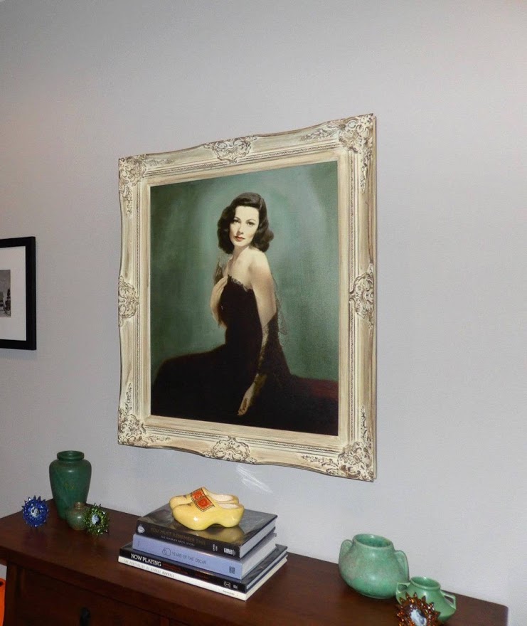 741x880 Robs Webstek Gene Tierney - Gene Painting