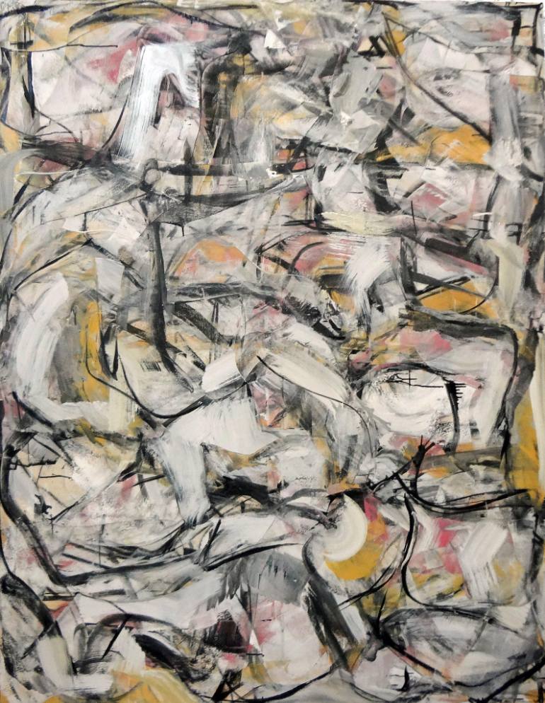 770x994 Saatchi Art Postcard From Gene Painting By Matthew Dibble - Gene Painting