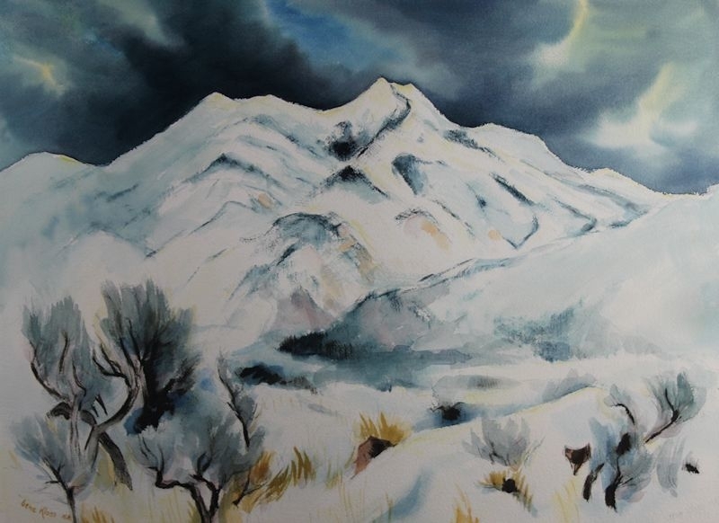 800x582 Savvy Collector Winter Peace By Gene Klossgene Kloss - Gene Painting