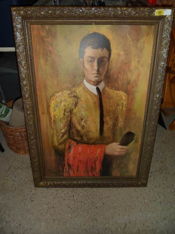 600x800 Vintage Matador By Gene Sterling Mancave And More K Bid - Gene Painting