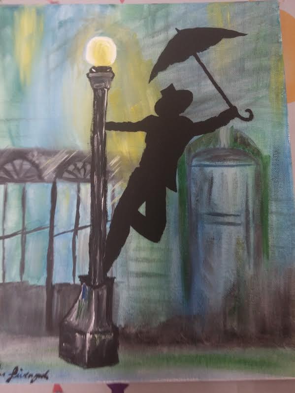 599x799 Gene Kelly Uptown Painting Party - Gene Painting