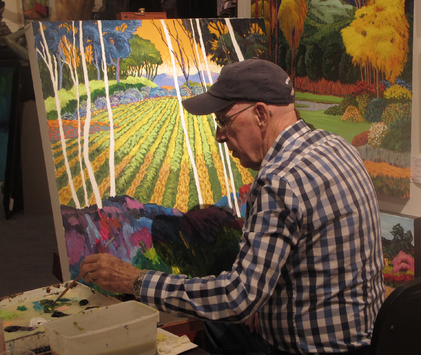 828x700 Gene Brown Interview - Gene Painting