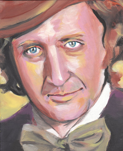 400x490 Gene Wilder Painting ~ Wcdf - Gene Wilder Painting