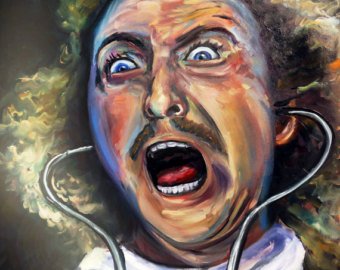 340x270 Gene Wilder Art Etsy - Gene Wilder Painting