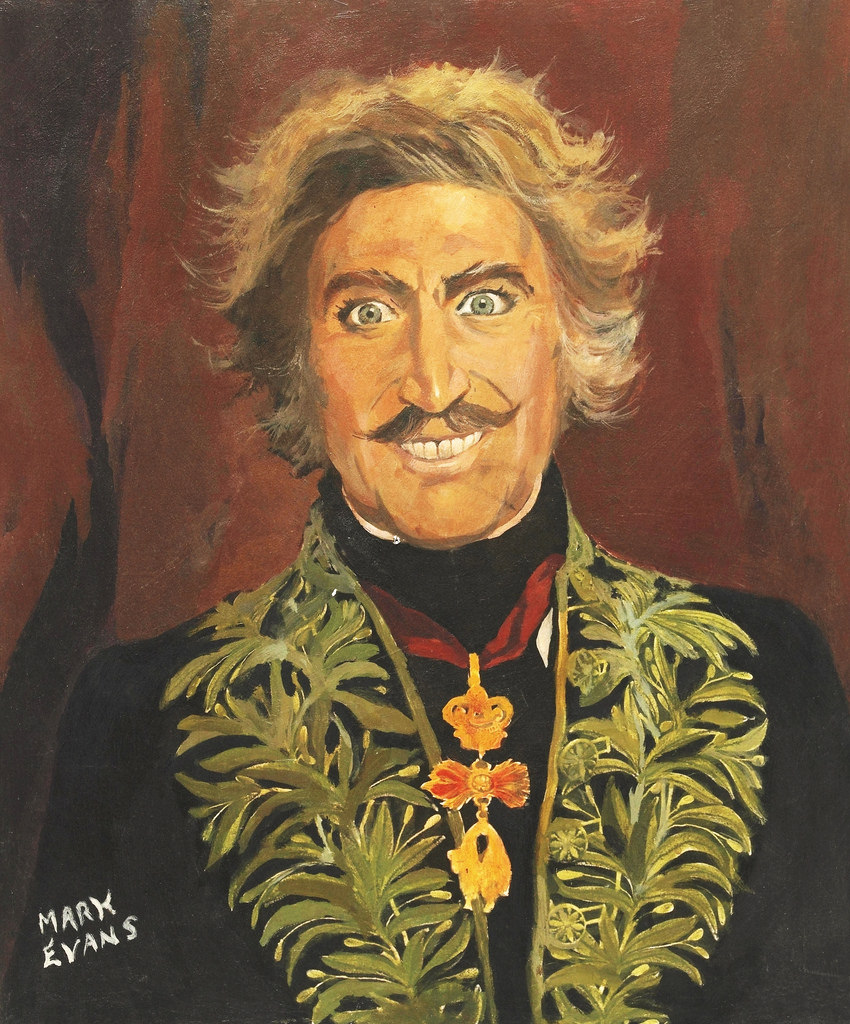 850x1024 Gene Wilder (Artist - Gene Wilder Painting