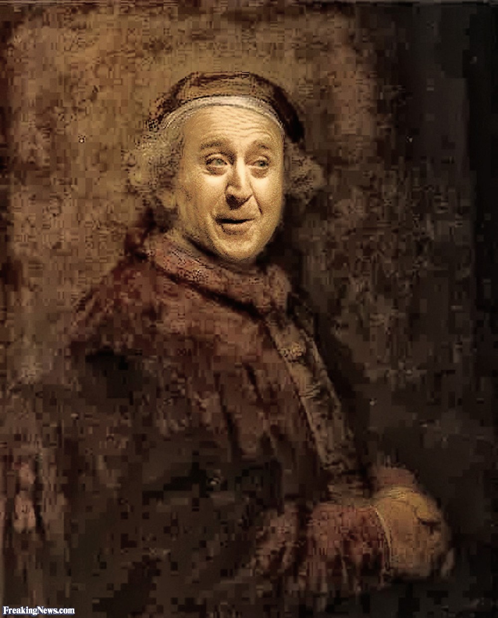 1000x1241 Gene Wilder By Rembrandt Pictures - Gene Wilder Painting