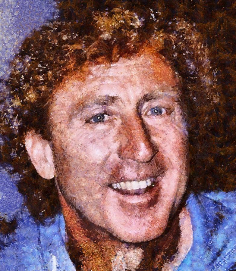783x900 Gene Wilder Hollywood Actor Painting By Esoterica Art Agency - Gene Wilder Painting