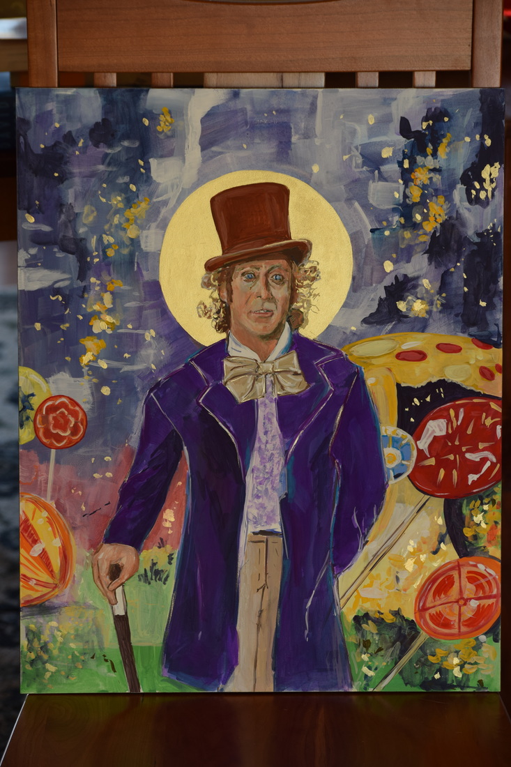 733x1100 Gene Wilder Icon - Gene Wilder Painting