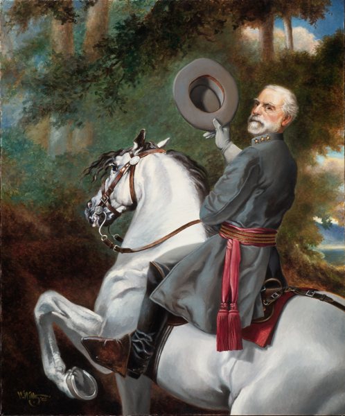 498x600 Werner Willis Fine Art General Robert E. Lee - General Lee Painting