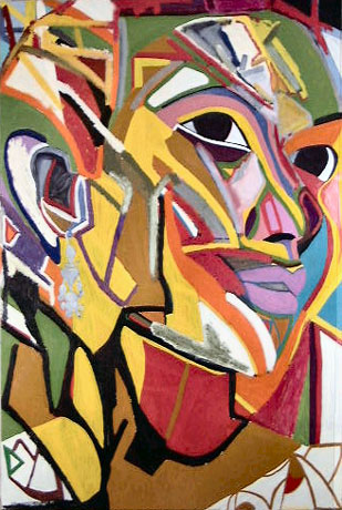 309x460 Generic Abstract Art Portrait - Generic Painting