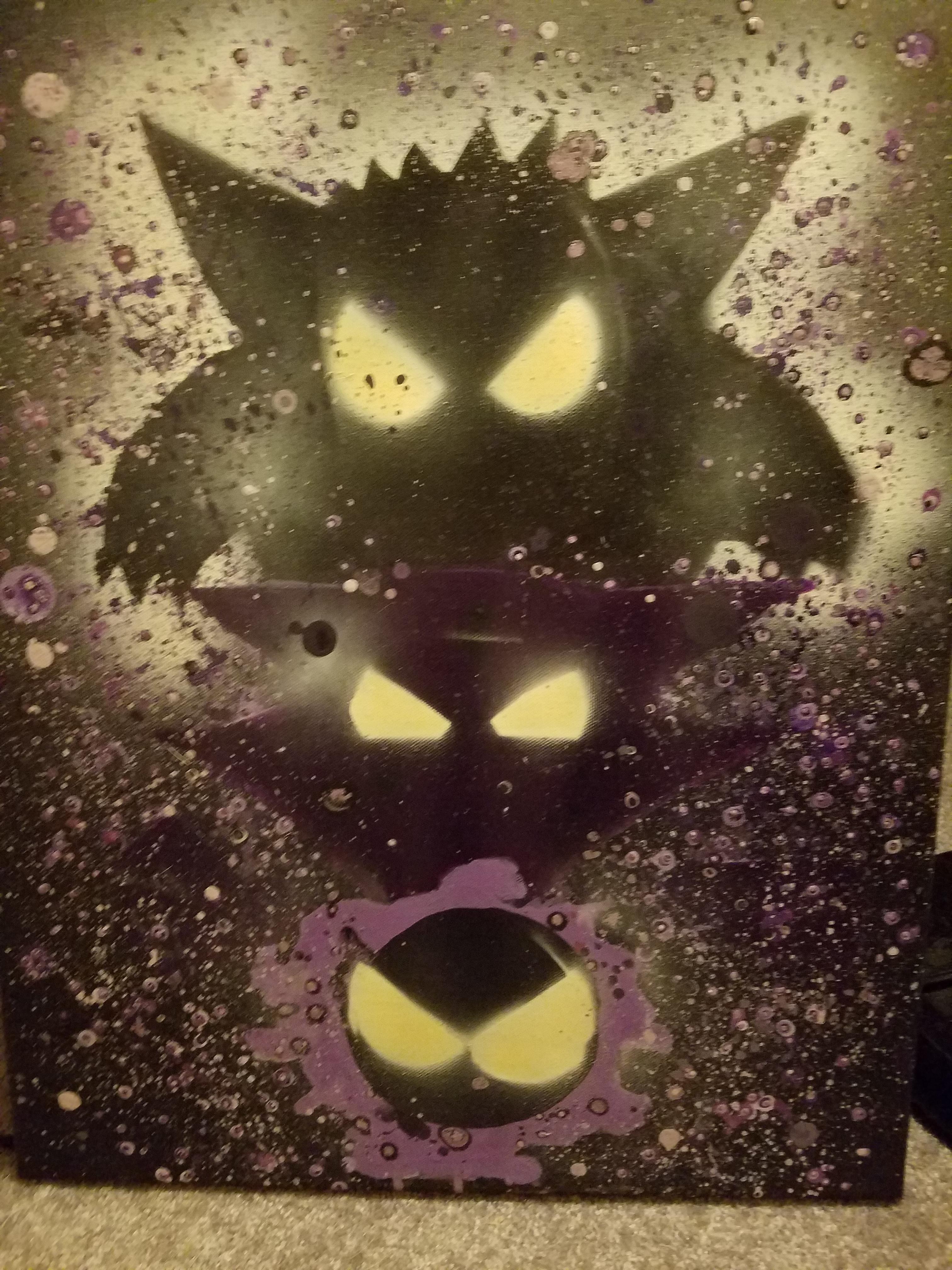 3024x4032 Gengar Painting - Gengar Painting