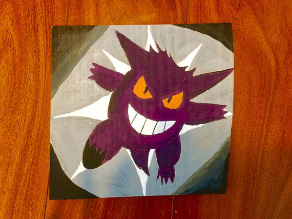 570x427 Gengar Painting - Gengar Painting
