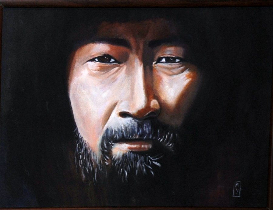 900x691 Genghis Khan As A Wise Man By Bashibozuk - Genghis Khan Painting