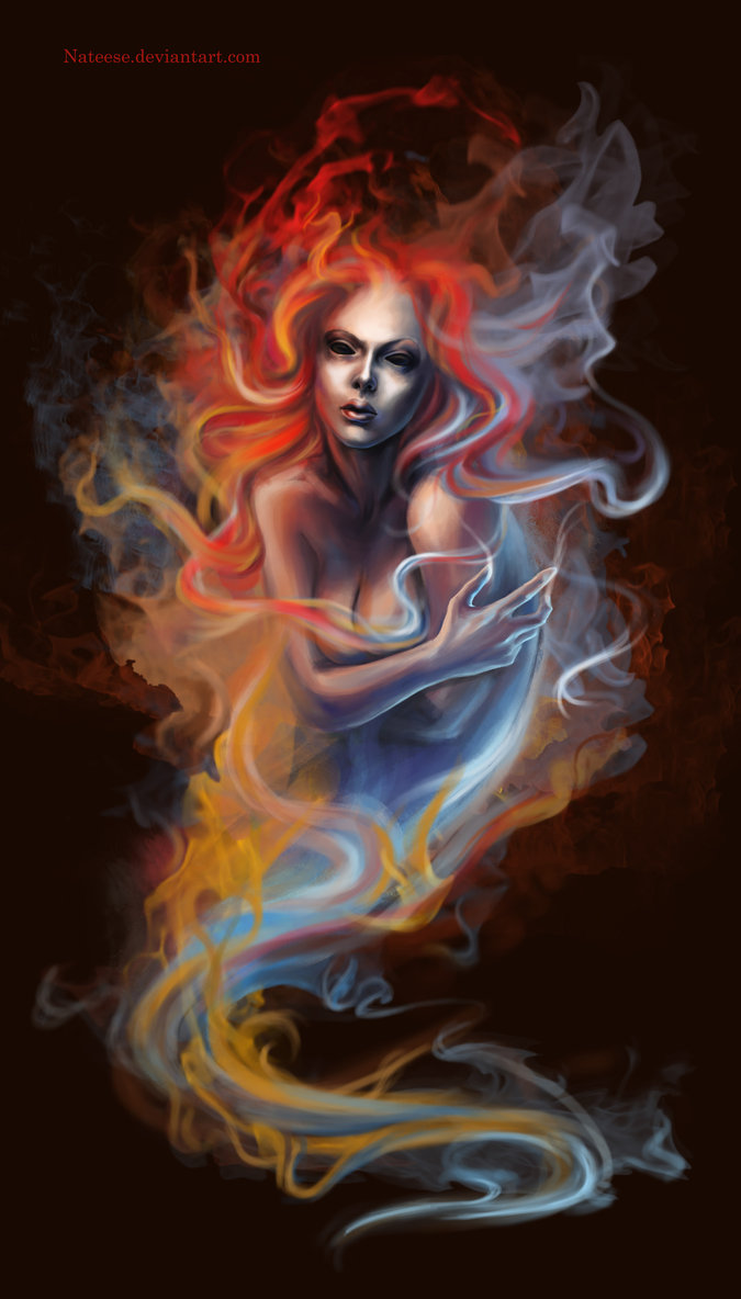 675x1184 Genie By Nateese - Genie Painting