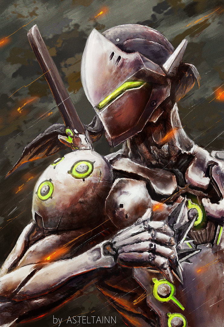 741x1078 Genji - Genji Painting