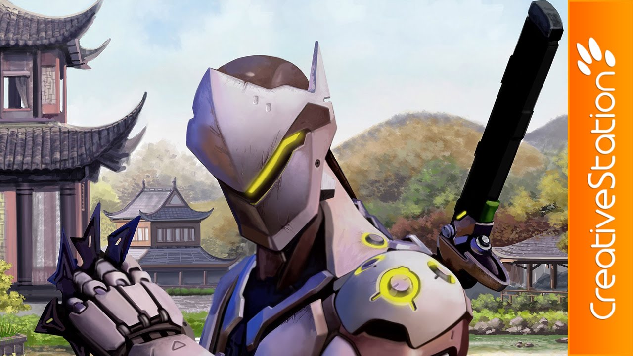 1280x720 Genji - Genji Painting