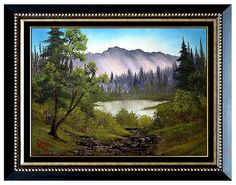 Genuine Bob Ross Painting at PaintingValley.com | Explore collection of ...