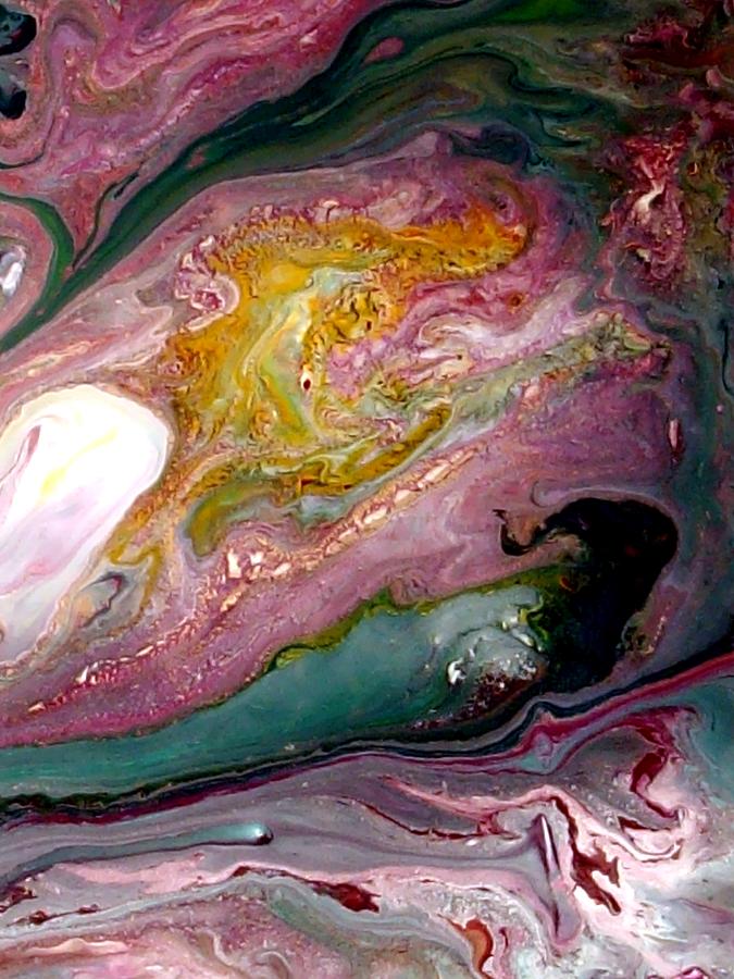 675x900 Geode Painting By Holly Anderson - Geode Painting