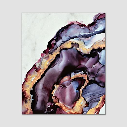 523x523 Minted For West Elm - Geode Painting