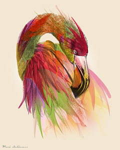 240x300 Geometric Animals Paintings Fine Art America - Geometric Animal Painting