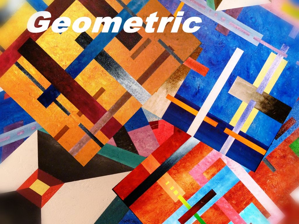 1024x768 Learn How To Paint Large Geometric Abstract Painting Video - Geometric Art Painting