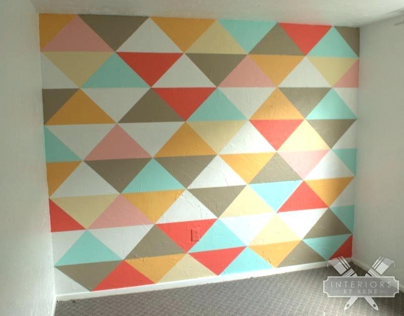 800x626 Geometric Paint By Geometric Painting Ideas For Walls - Geometric Painting