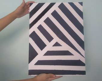 340x270 Geometric Painting Etsy - Geometric Painting