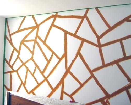 500x403 Geometric Wall Painting 2 Geometric Wall Painting Designs - Geometric Painting Designs