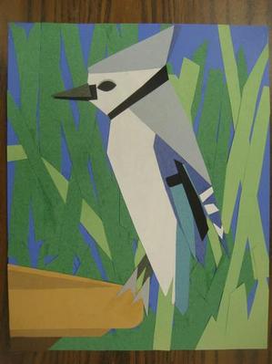 299x399 Seymour Community School District - Geometric Shapes Painting